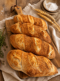 Classic Sourdough Demi Baguettes