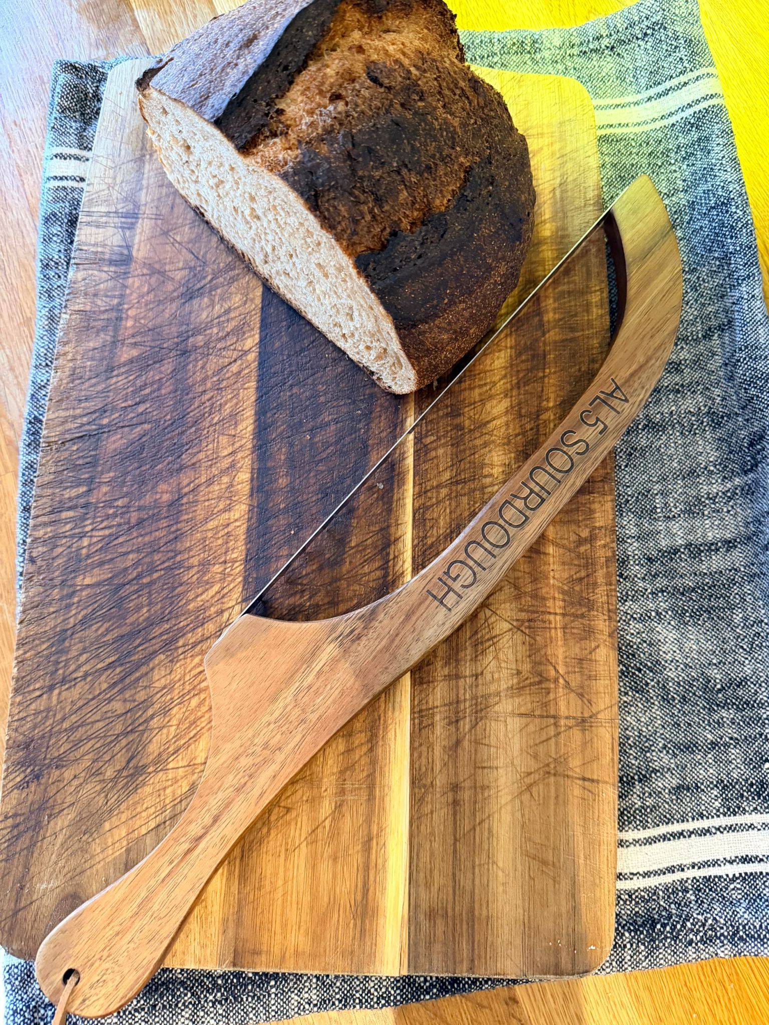 AL5 Sourdough Bread Bow Knife