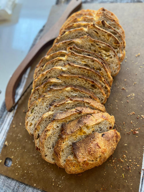 Cheese and Jalapeño Sourdough